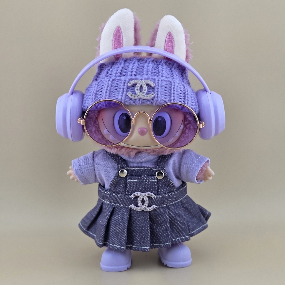 Fits Labubu Purple Dress